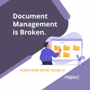 Document Management is Broken website
