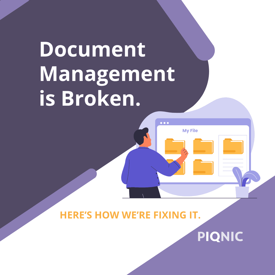 Document Management is Broken website